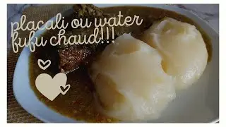 Comment faire le water fufu / placali? / @Bouillondesaveurs