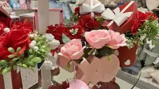 Очень милые Композиции - Исскуственные Цветы в горшках и в Вазах, и Товары к Празднику -Св.Валентина