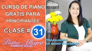 Como tocar en el Piano LA MANO IZQUIERDA Y DERECHA