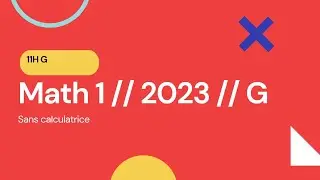 EC - G - Math I - 2023