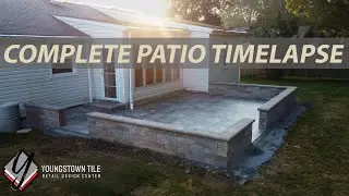 ULTIMATE PATIO TIMELAPSE | Custom Patio Build