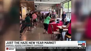 Just the Haze New Year Market at Samuel Adams Cincinnati Taproom