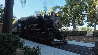 Steam train on Sacramento Southern RR