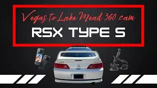Driving from Vegas to Lake Mead in the RSX Type S with the Insta 360 x3 cam.