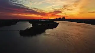 Sunset Hyperlapse #hyperlapse #timelapse #drone #sunset ##philadelphia #djimavic4pro #philly