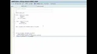 How to write Loop in Sap Abap Basic code