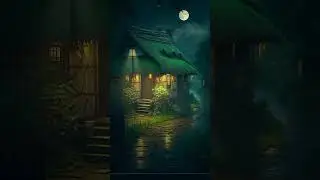 house of the forest nature animation