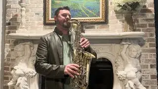 NO ONE - Alicia Keys - alto saxophone cover (Tim Dahlstrom)