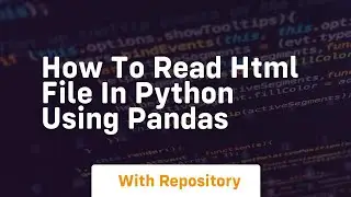 how to read html file in python using pandas