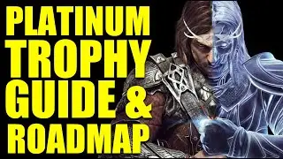 4/10 difficulty! Middle Earth Shadow of War - Trophy Roadmap and Platinum Walkthrough (PS Plus)