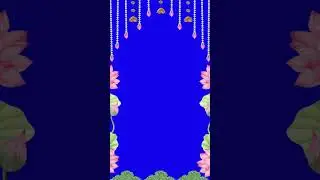 🎥 Wedding Flowers Blue Screen | Elegant Floral Overlay for Video Editing 🌸💍