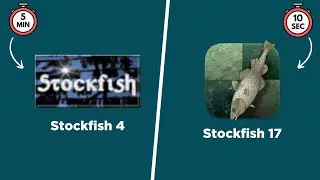 Stockfish 4 vs. Stockfish 17 &ndash; But 17 Gets Only 10 Seconds!