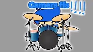 BrG playing with the drums