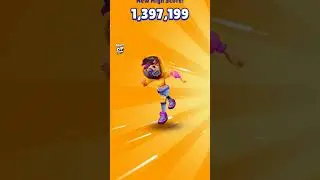 1m score in subway sirfers😉 #phonk #subwaysurfers