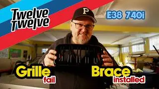 BMW E38 Kidney Grille Fail & Strut Brace Upgrade