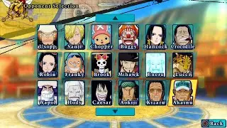 One Piece: Unlimited World Red Deluxe Edition Все персонажи [PS4]