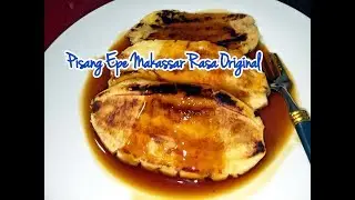 Resep Pisang Epe Makassar Rasa Original
