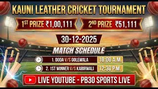 Kauni Leather Cricket Cup