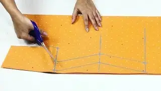Collar Neck Kurti\Kameez Drafting and Cutting Easy Way || Sewing tutorial