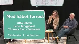 Med h&aring;bet forrest med: Uffe Elb&aelig;k, Lene Tanggaard, Thomas Ravn-Pedersen. Uddannelsesdebatten 2025