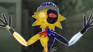 Eclipse from Fnaf burnt ruins IS/ARE ADORABLE.... #fnaf #sundrop #moondrop #fnafruindlc