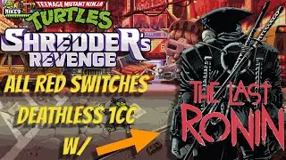 TMNT: Shredder's Revenge - All red dip switches deathless 1CC with The Last Ronin (Michelangelo)