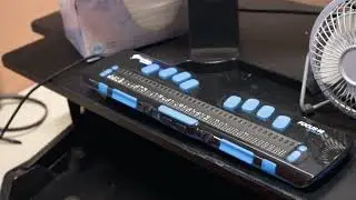 Refreshable Braille Display Demo with Steve G