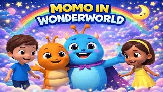 Momo in WonderWorld 🌈 | A Gentle Adventure Poem for Kids