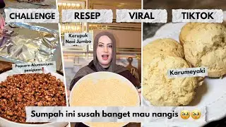 TASYI CHALLENGE 3 RESEP VIRAL TIKTOK TERSULIT - TERNYATA SUSAH BANGET! BERHASIL ATAU GAGAL?!😱