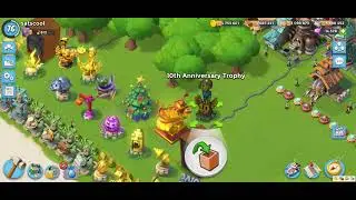 Boom Beach 10 anniversary new trophy 🏆 free in 1st Boom Pass