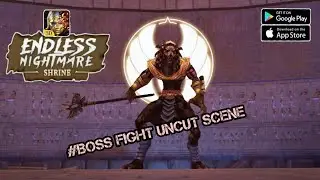 Endless Nightmare 3: Shrine Boss Fight Uncut Scene | Boss ka THE END || #bossfight #bossfightuncut🎬📹