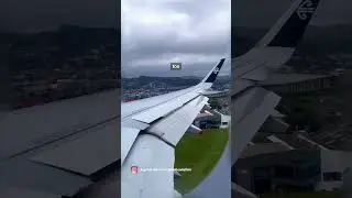 Мудрый ветер в Веллингтоне! (A320 Air New Zealand совершил вынужденную посадку в ветреном Веллинг...