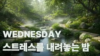수요일 스트레스 해소 명상음악 | 머리가 비워지는 고요한 힐링 사운드 · Relax