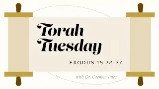 Torah Tuesday - Exodus 15:22-27