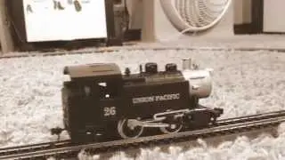 A Wordless Model Train Review of the HO Scale 0-4-0 Union Pacific Loco