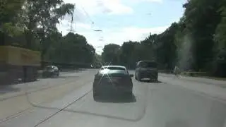 Autofahrt durch Gelsenkirchen Feldmark