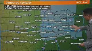 Morning weather forecast for Dallas-Fort Worth on Dec. 21, 2021