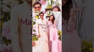 Maria Malik drama list #mariamalik #aliansari #drama #list #pakistaniactress #pakistanidrama #viral