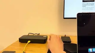 Button Press  Dell Pro Thunderbolt 5 Smart Dock SD25TB5 on Mac