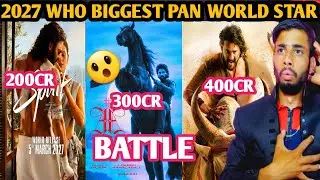 BREAKING &divide; 2027 3 Big Pan World Movies Clashes | Spirit | Varanasi | Atlee6| Aa23| Allu Arjun lokesh