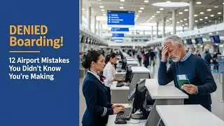 12 Airport Mistakes That Will RUIN Your Travel Plans