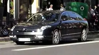 Police Citroen C6 Banalis&eacute;e SPHP Responding Code 3