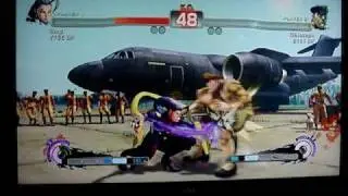 SSF4: Saqs (Rose) vs DragonBallJoseph (Bison) - GAF XBL 3 vs 3 Team Tourney - Set 1