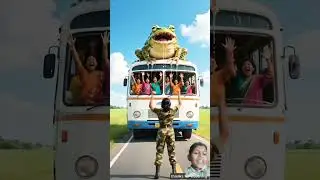 #army#frog #shortvideo #bus #comedy #funny #military