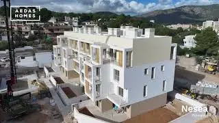 🚧 Avance de obras - Nesea I y II (12/2025). Viviendas únicas en Palmanova, Mallorca.