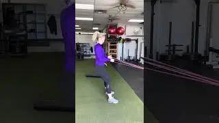 Banded Squat Rows