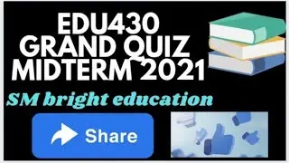 Edu430||Grandquiz||60 plus mcqs😍✔️||💯%accurate answers