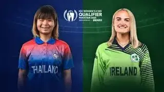 Ireland vs Thailand Women's T20 Qualifier Cricket26 Clash!