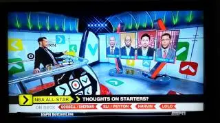 Around the Horn take on Kobe All-Star Game start