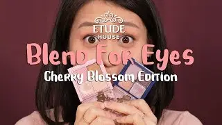 Etude House Blend For Eyes (Cherry Blossom) Eyeshadow Swatches